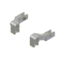 OVERSLUNG HINGE ASSEMBLY, GREASEABLE W/ SS PIN