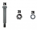 QUICK DRAW FRONT LINEAR ACTUATOR KIT, COMPOSITE ENDS 48/54" BOXES