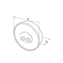 LAMP, LED LICENSE 2"