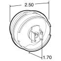 TRUCK-LITE, 8-DIODE, 2.5", MODEL 10 (FIT 'N FORGET)