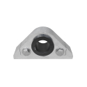 TWO PIECE BEARING BLOCK, ALUMINUM