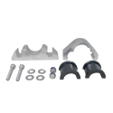 TWO PIECE BEARING BLOCK, ALUMINUM