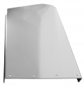 BRACKET, MUD FLAP PASSENGER SIDE 30", ALUMINUM LOW PRO