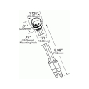LAMP, LICENSE LED PENNY LIGHT W/ GROMMET