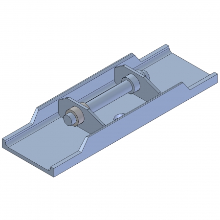 HOIST MOUNT ASSEMBLY STRIGHT TRUCK WELDMENT