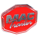 MAC LOGO FOR STEEL BODY, RED BOLT ON ASSEMBLY COMPLETE