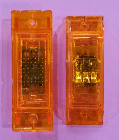 TRUCK-LITE CO. MODEL 21 MARKER AND CLEARANCE 3-8 DIODE PATTERN AMBER (21021075)