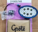 GROTE INDUSTRIES, LLC. FLOOD LED WORK LIGHT OVAL WITH PIGTAIL (21005748)