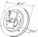 GROTE INDUSTRIES, LLC. LIGHT RED, 4" SUPERNOVA LED, S/T/T 54362-3 (21094762)