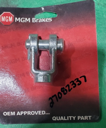 MGM BRAKES-MURPHY BRAKE CHAMBER CLEVIS, 5/8" THREAD WITH 1/2" PIN (27082337)