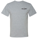 T-SHIRT BEALL LEGACY HEATHER GREY TEE SMALL