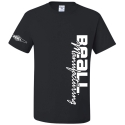 T-SHIRT BEALL BLACK VERTICAL TEE MEDIUM