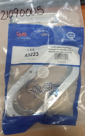 GROTE INDUSTRIES, LLC. FLANG, MIDTURN CHROME PLATED MODEL 60 (210900050