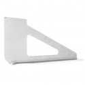 FRONT STEP BRACKET, 1/2 ROUND