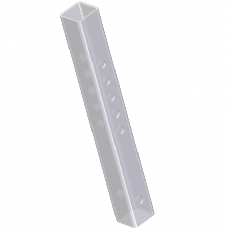 DROP LEG ALUMINUM SQUARE TUBE