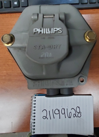 PHILLIPS INDUSTRIES, LLC. NOSEBOX W/20AMP CIRCUIT BREAKER 28 PIN (21198928)