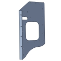 DRIVER SIDE PACKER LATCH, 2 HANDLE 59" HGT