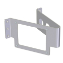 GAUGE BOX BRACKET ASSEMBLY, SINGLE BEND