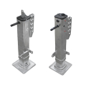 LANDING GEAR JOST H451 LOW PRO, REVERSE MOUNT CUSHION FOOT, 10YR NO LUBE GALVANIZED