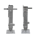 LANDING GEAR JOST H451 LOW PRO, REVERSE MOUNT CUSHION FOOT, 10YR NO LUBE GALVANIZED