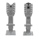 LANDING GEAR JOST H451 LOW PRO, REVERSE MOUNT CUSHION FOOT, 10YR NO LUBE GALVANIZED