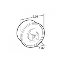 LIGHT LED, CLEARANCE MARKER MODEL 30 AMBER