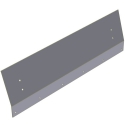 REAR SHIELD, SUB-FRAME NO WRAP FOR REAR FLAPS 42"