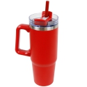 MAC TRAILER TUMBLER, RED 30OZ W/ STAINLESS & COPPER VACUUM INSULATION