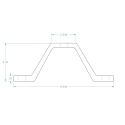 DOLLY BRACE POCKET 3-1/2"