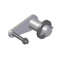 HINGE PIN ASSEMBLY, 3-1/4" LONG