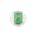 2" LAMP, 8-DIODE , M-30 RED LED, CLEAR GROMMET MOUNT, FIT N FORGET