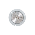 2-1/2" LAMP, SIGNAL STAT, 13 DIODE AMBER LED, M-10 CLEAR LENS W/ GRAY FLANGE