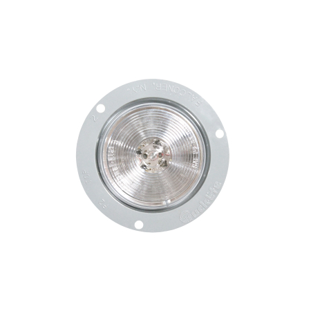2-1/2" LAMP, SIGNAL STAT, 13 DIODE AMBER LED, M-10 CLEAR LENS W/ GRAY FLANGE