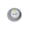 2-1/2" LAMP, SIGNAL STAT, 13 DIODE AMBER LED, M-10 CLEAR LENS W/ GRAY FLANGE