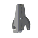 OVERSLUNG HOOK & LATCH ASSEMBLY, TWO PIECE STEEL AND ALUMINUM, SQ & STEEL DUMPS