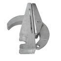 OVERSLUNG HOOK & LATCH ASSEMBLY, TWO PIECE STEEL AND ALUMINUM, SQ & STEEL DUMPS