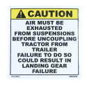 DECAL, "DOLLY CAUTION"