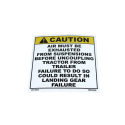DECAL, "DOLLY CAUTION"