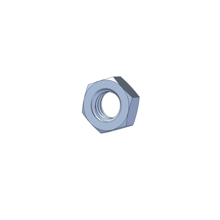 NUT, HEX, 1/2-13, GR5, THIN HEX NUT