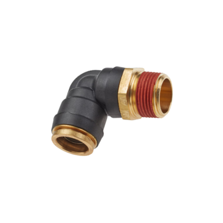 PTCS ELBOW 90° 1/2" X 3/8" COMPOSITE