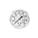 AIR GAUGE 0-160 PSI, 2-1/2" LIQUID FILLED