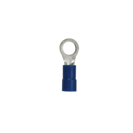 INSULATED RING TERMINAL,  BLUE TERMINAL CONNECTOR,14/16 #10