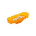 MODEL 60 BUBBLE AMBER LED