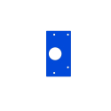 GASKET, BOLT ON LIGHT BOX, NEOPRENE RUBBER