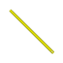 CROSS SHAFT, DOLLY 30.4", ZINC COATED