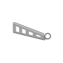 FRONT FENDER BRACKET, DRIVER SIDE FRONT W/ LIGHT