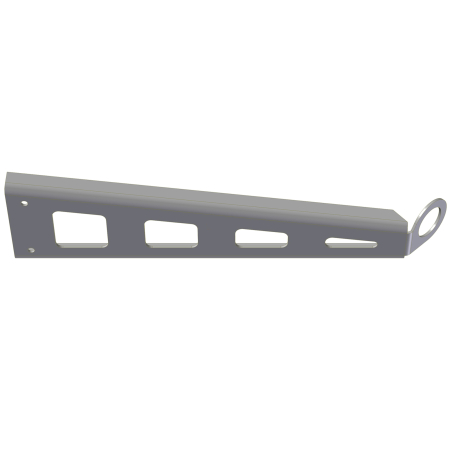 FRONT FENDER BRACKET, DRIVER SIDE FRONT W/ LIGHT