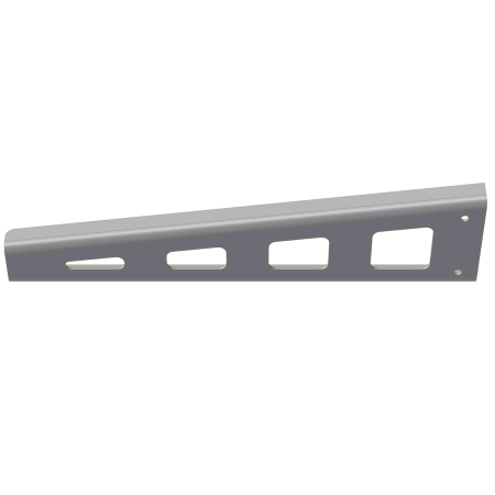 FRONT FENDER BRACKET, PASSENGER SIDE MIDDLE