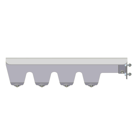 FENDER BRACKET ASSEMBLY, INSIDE ANGLE, LEFT SIDE