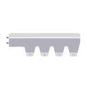 FENDER BRACKET ASSEMBLY, INSIDE ANGLE, LEFT SIDE
